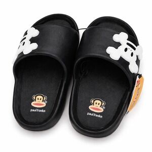 Paul Frank Julius Toddler Kids Slide Sandals Black New With Tags